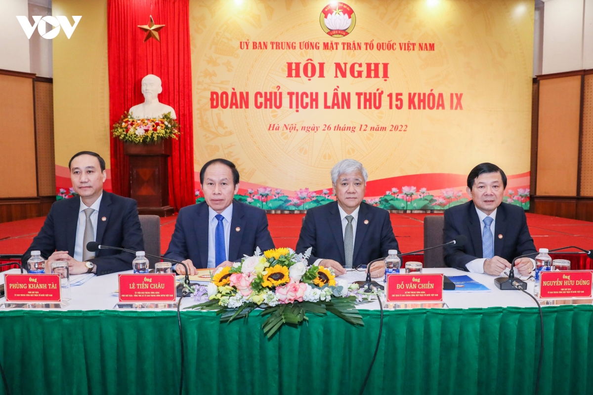 Mặt trận sẽ giám sát, phản biện các dự án luật, văn bản quy phạm pháp luật