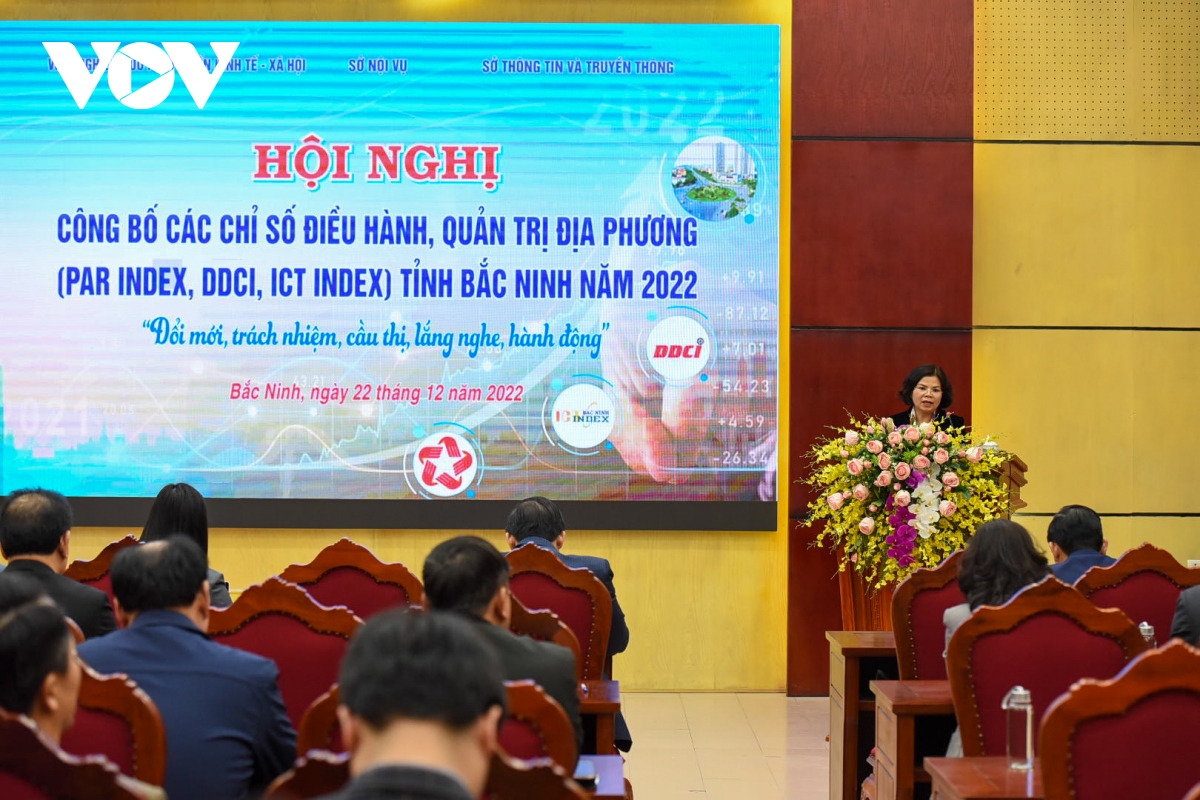 bac ninh cong bo chi so dieu hanh, quan tri dia phuong nam 2022 hinh anh 1