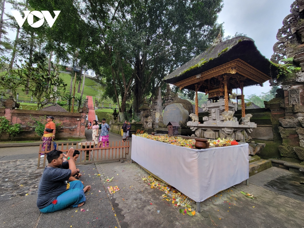 Doc dao nghi le tam nuoc thanh o den pura tirta empul, bali hinh anh 3