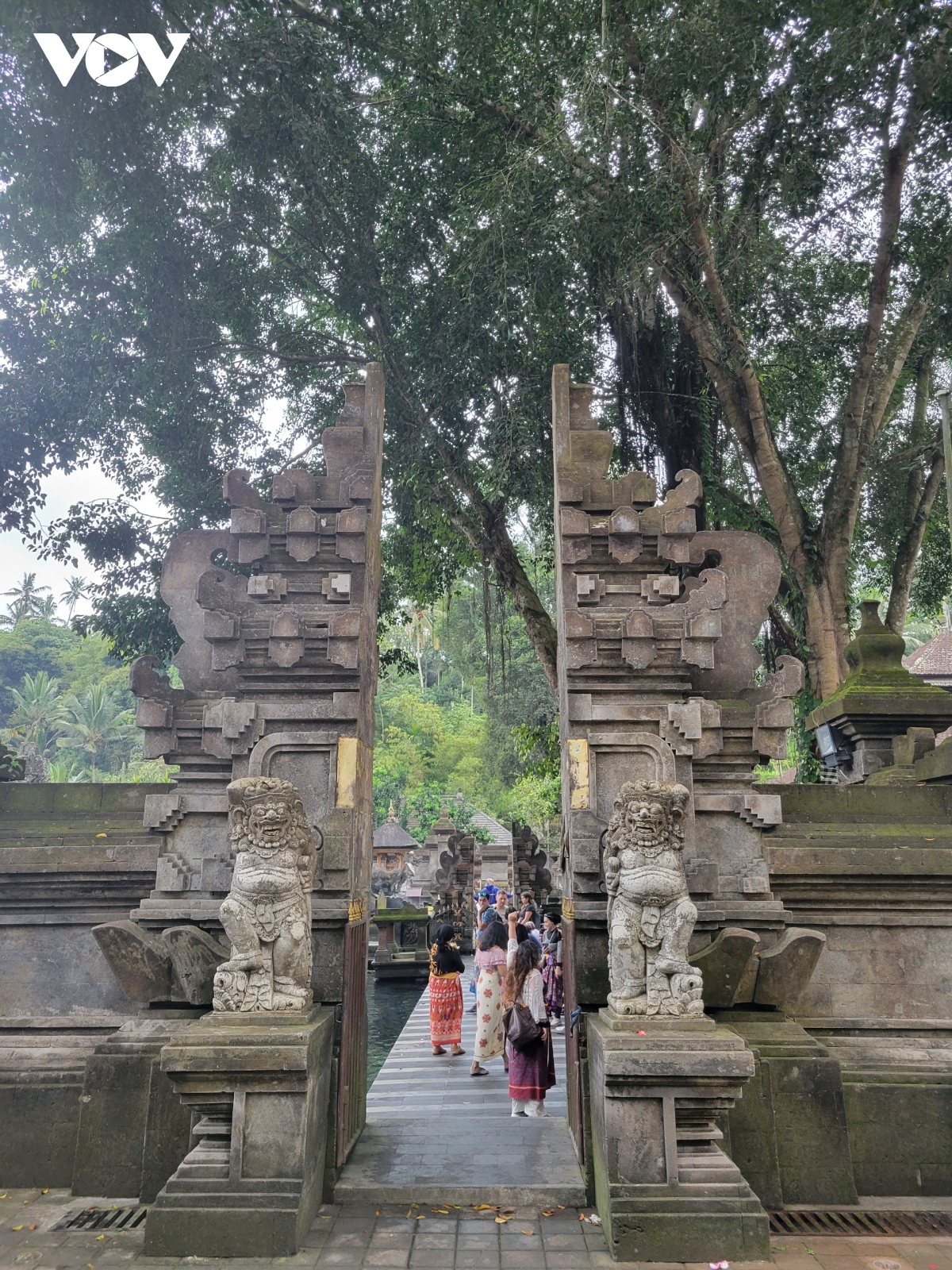 Doc dao nghi le tam nuoc thanh o den pura tirta empul, bali hinh anh 10