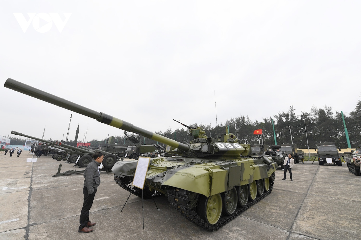 Hình ảnh xe tăng Việt Nam hùng dũng thi đấu ở trận 2 Tank Biathlon  Army  Games 2020