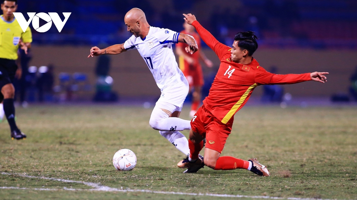toan canh Dt viet nam chay da cho aff cup 2022 bang tran thang philippines hinh anh 10