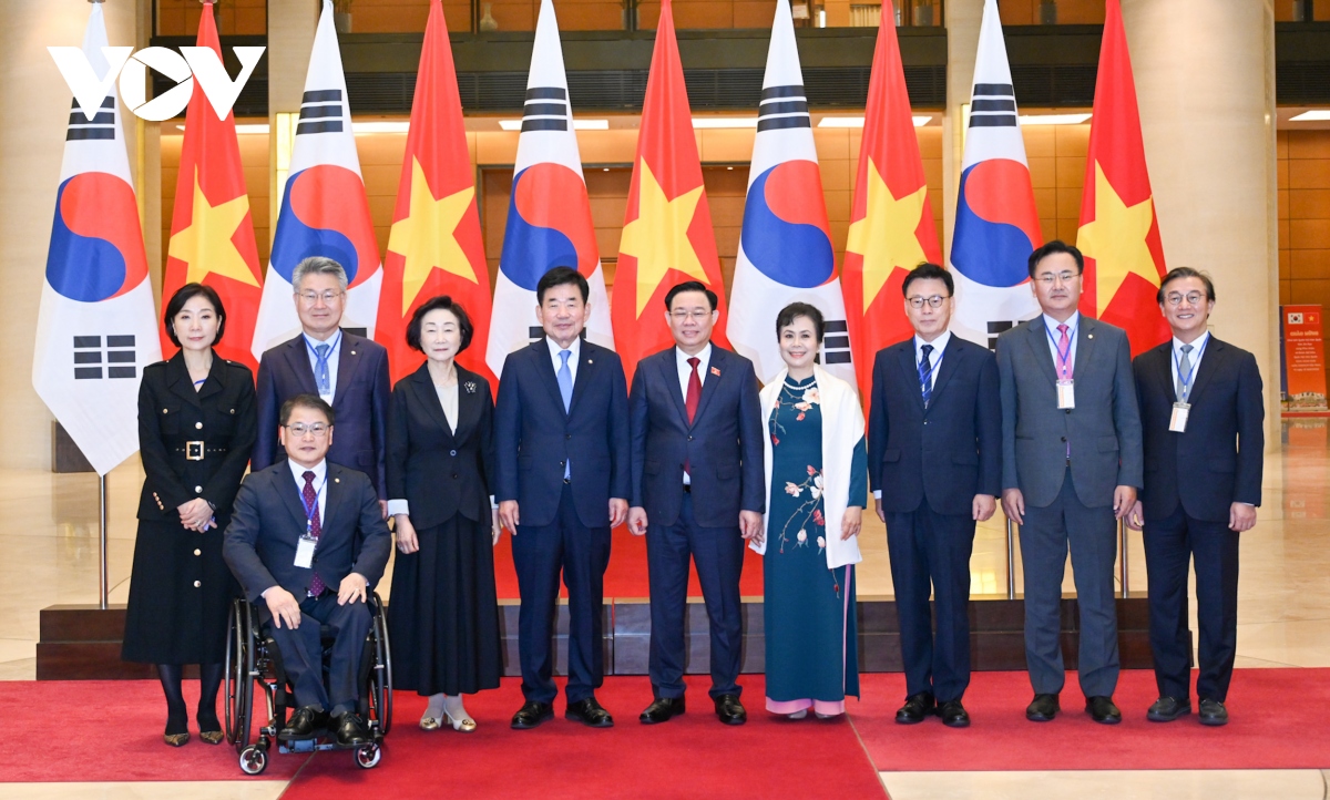 chu tich quoc hoi vuong Dinh hue hoi dam voi chu tich quoc hoi han quoc hinh anh 2 chu tich quoc hoi vuong Dinh hue hoi dam voi chu tich quoc hoi han quoc hinh anh 2