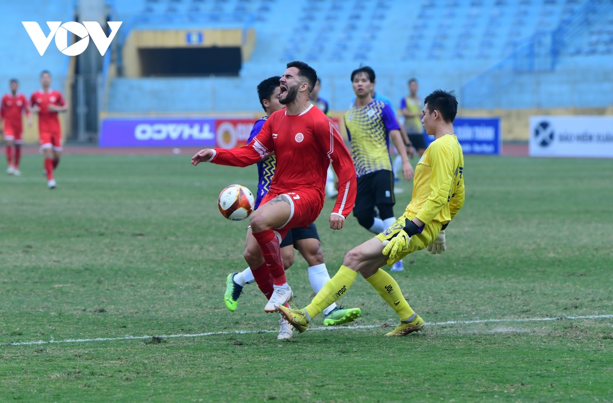 khuat van khang ghi sieu pham, viettel fc van that bai truoc ha noi fc hinh anh 5