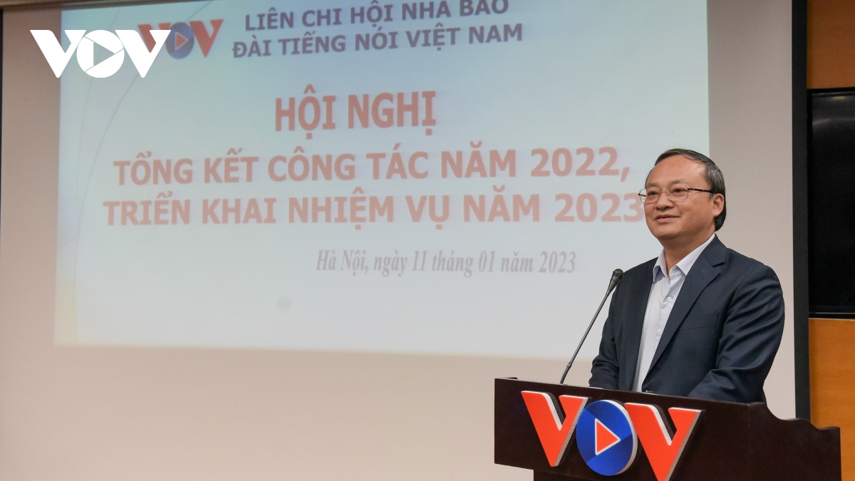 Liên Chi hội Nhà báo VOV tổng kết công tác năm 2022, triển khai nhiệm vụ năm 2023