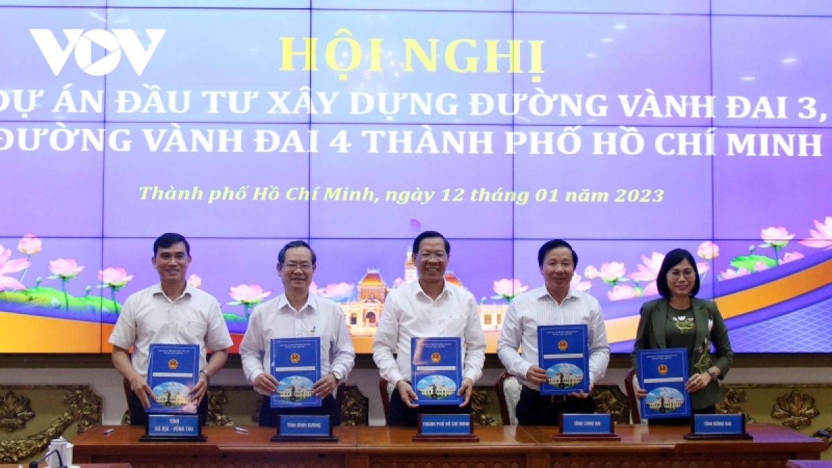 Thống nhất trình dự án Vành đai 4 TP.HCM vào cuối năm 2023