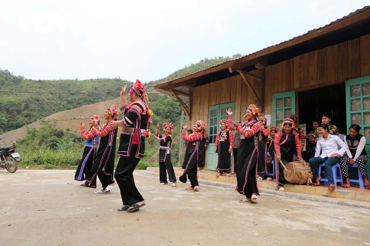 sac xuan tren cac ban lang nguoi la hu hinh anh 2