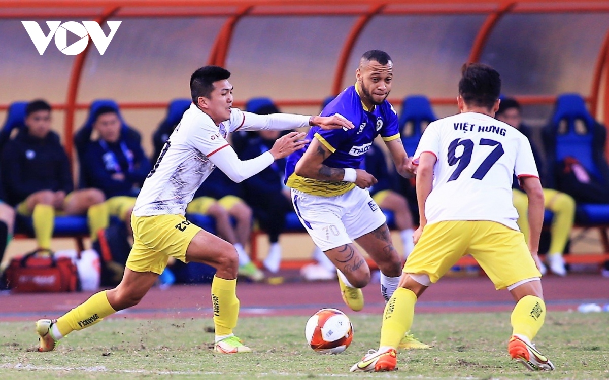 TRỰC TIẾP Hà Nội FC 2-0 Hải Phòng: Văn Quyết kiến tạo, Văn Kiên nhân đôi cách biệt - Ảnh 1.