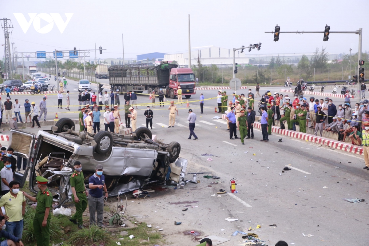 Vụ tai nạn làm 8 người chết tại Quảng Nam: Xe khách chạy quá tốc độ