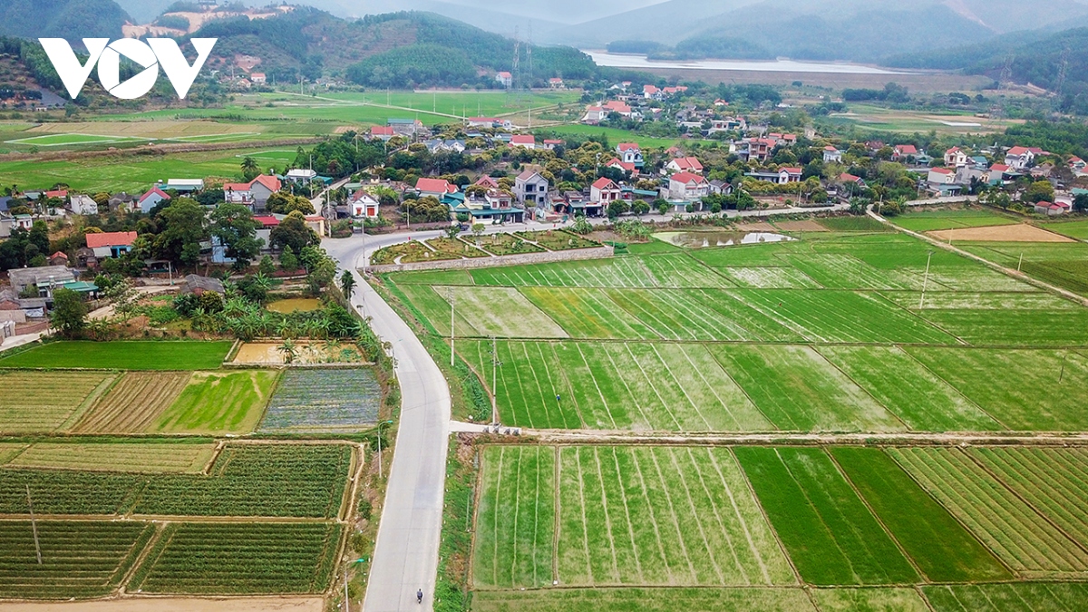 Ngày đẹp tươi ở xã nông thôn mới kiểu mẫu