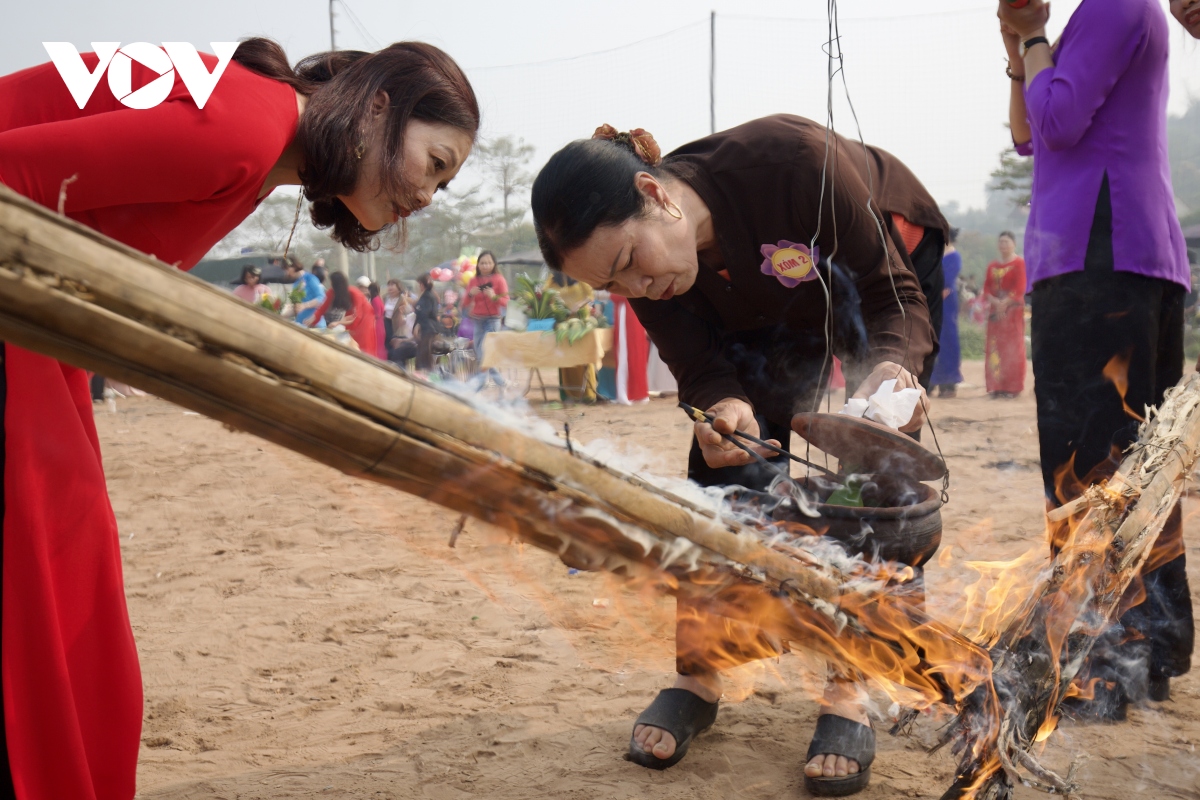 Doc dao cuoc thi vua di vua thoi com o le hoi Dong lu, ha noi hinh anh 14