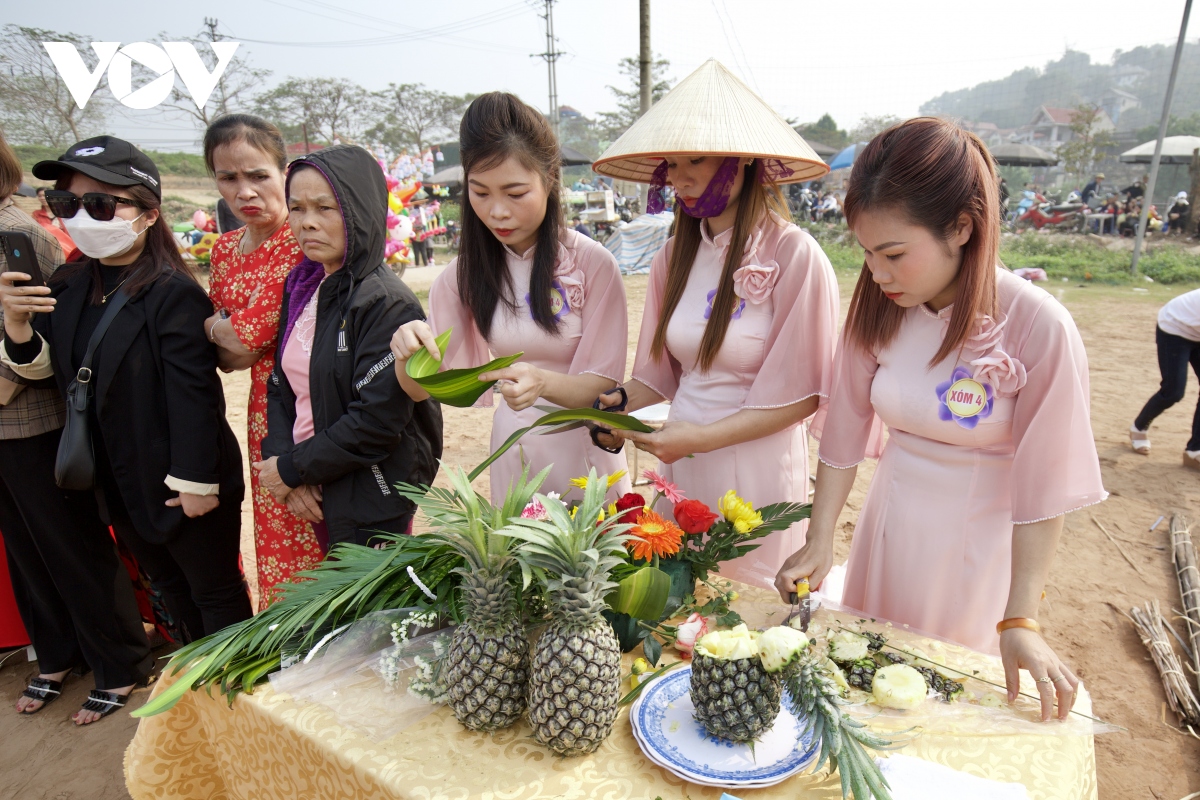 Doc dao cuoc thi vua di vua thoi com o le hoi Dong lu, ha noi hinh anh 15