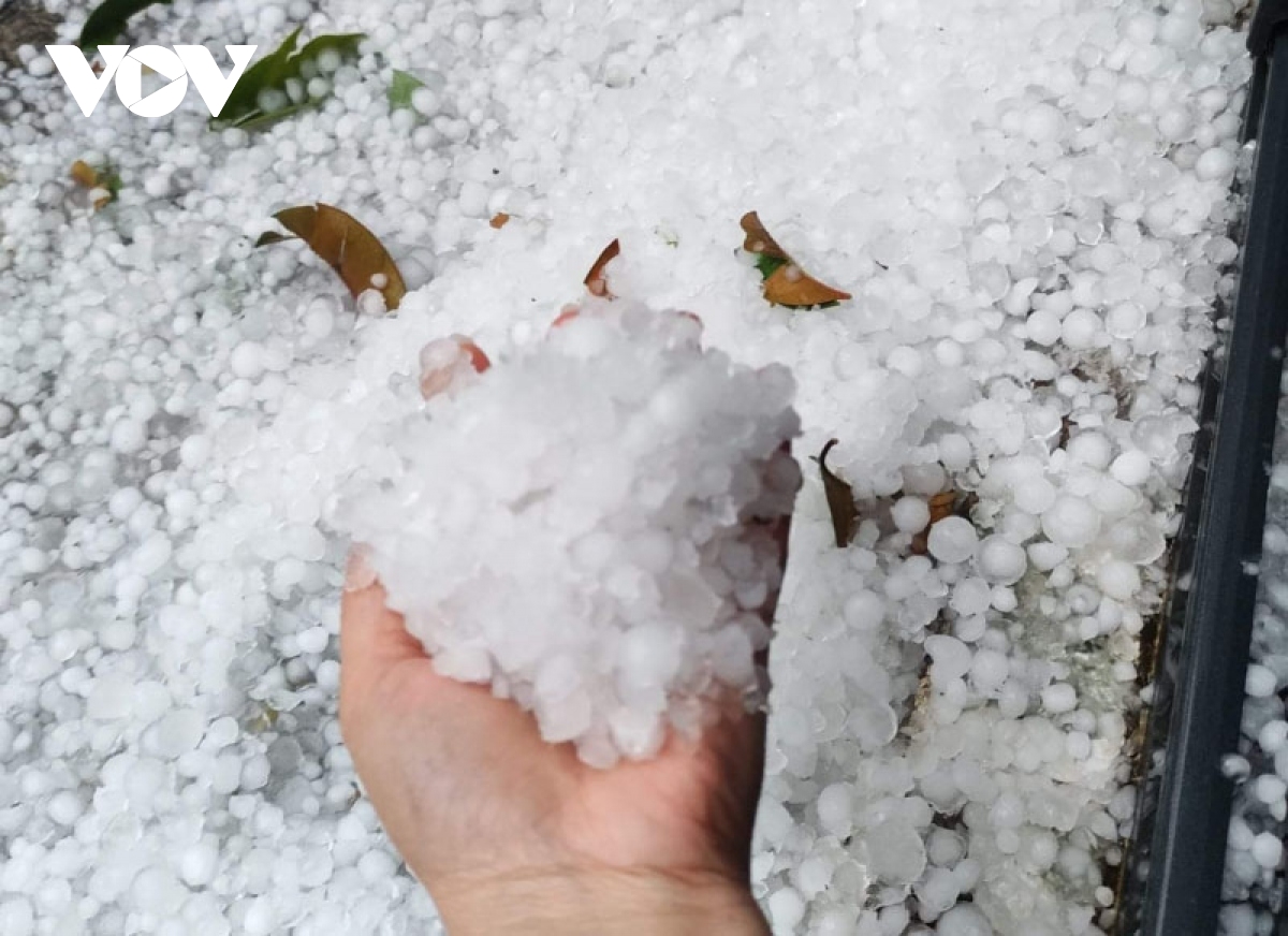 Hailstorms hit northern, central Vietnam