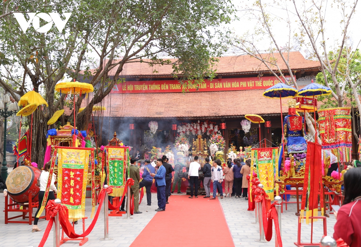 le hoi Den tranh duoc ghi danh di san van hoa phi vat the quoc gia hinh anh 6