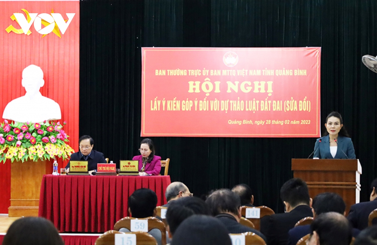 Luật Đất đai (sửa đổi): Lấy ý kiến tham vấn cộng đồng cần thực chất, tránh hình thức