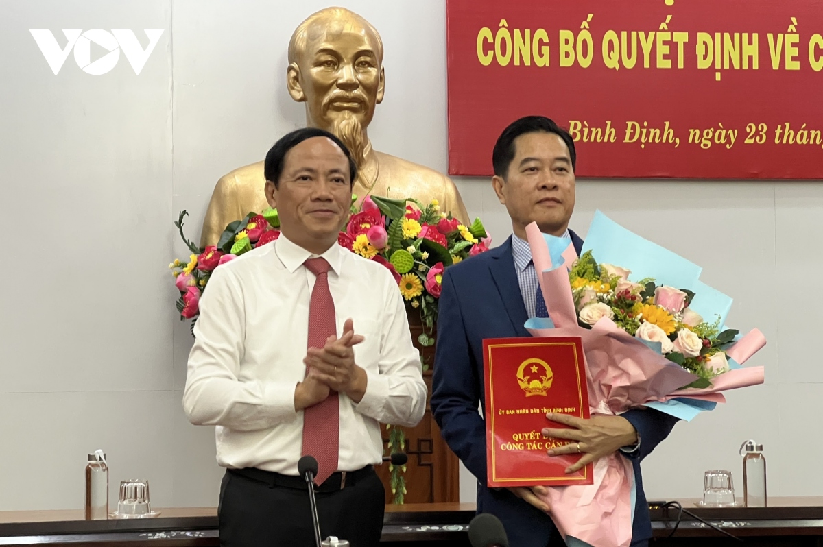 Bình Định điều động, bổ nhiệm 2 giám đốc sở