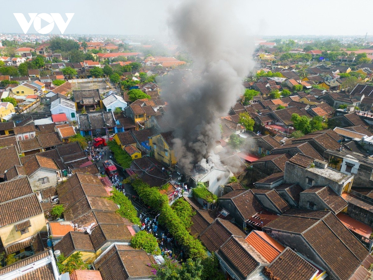 Quảng Nam: Một ngôi nhà ở phố cổ Hội An bốc cháy