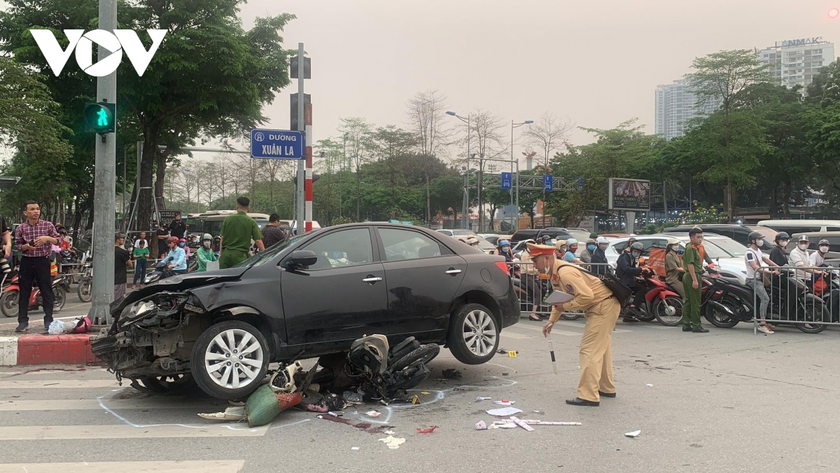 Tài xế gây tai nạn trong vụ tông liên hoàn ở Hà Nội bị tạm giam ...
