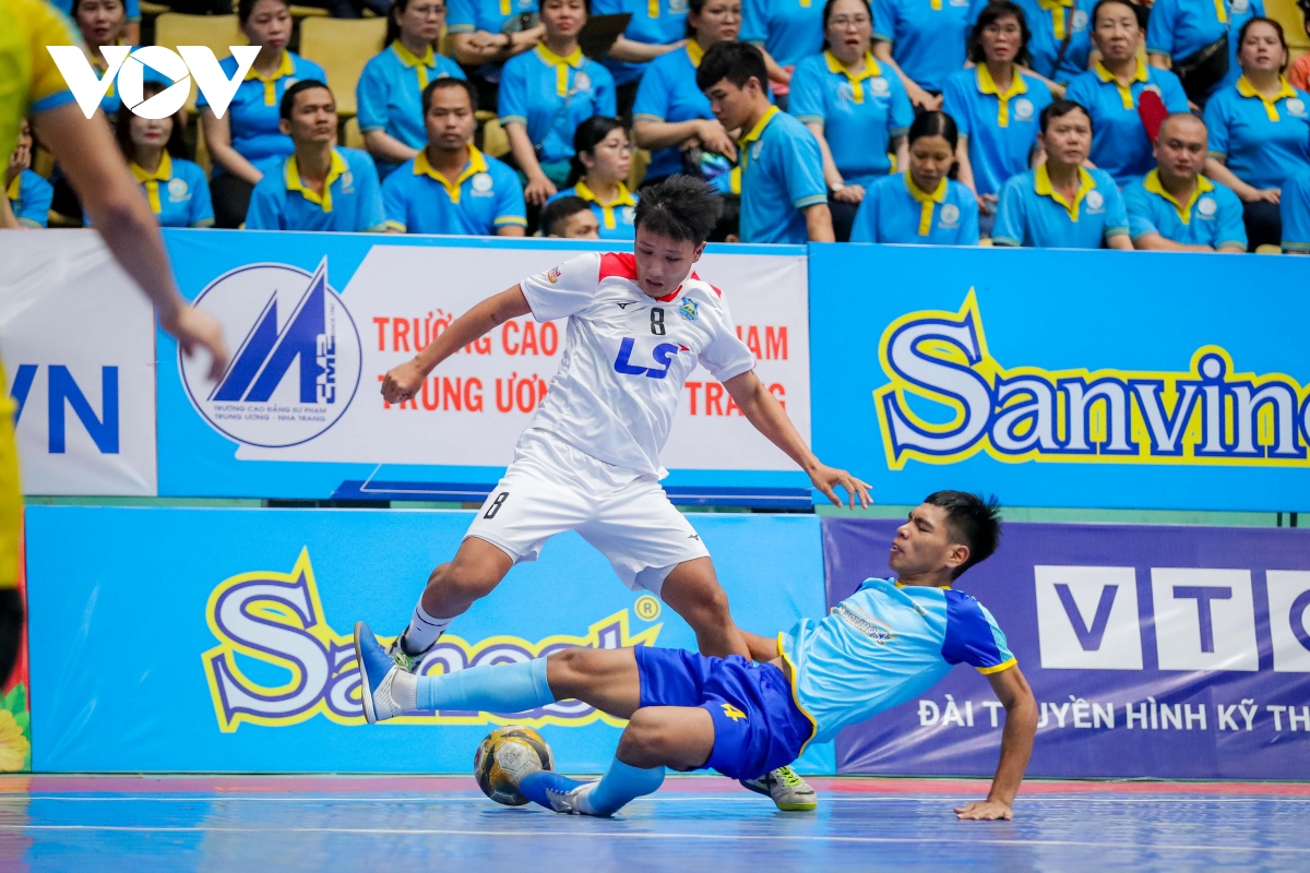 ket qua futsal hdbank vDqg 2023 khanh hoa chia diem voi thai son nam o tran cau dinh hinh anh 2