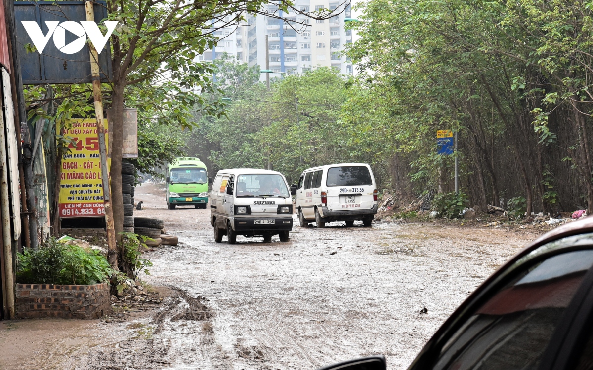 can canh duong noi do ha noi xuong cap lay loi, ngap ngua rac hinh anh 8