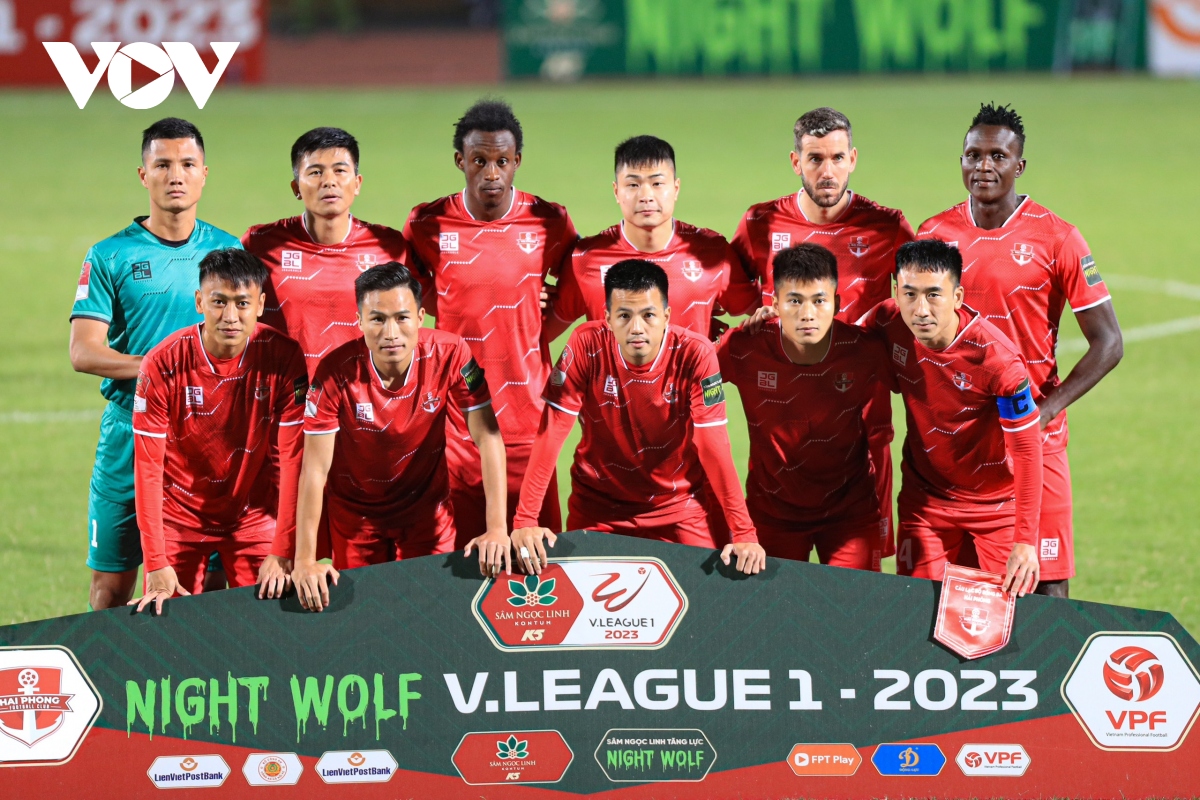 ket qua v-league 2023 cahn hoa hai phong fc, ha noi fc chiem ngoi dau bang hinh anh 8