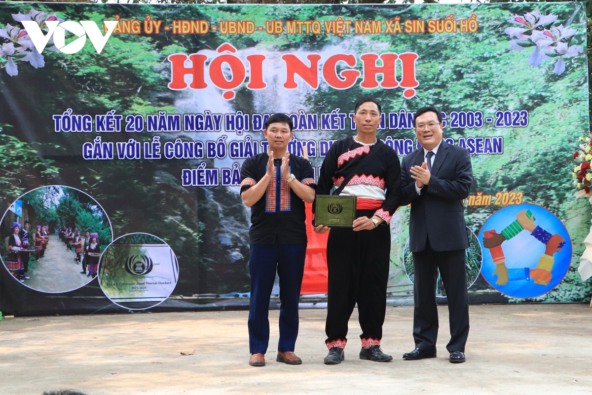 lai chau cong bo diem ban du lich cong dong asean sin suoi ho hinh anh 2