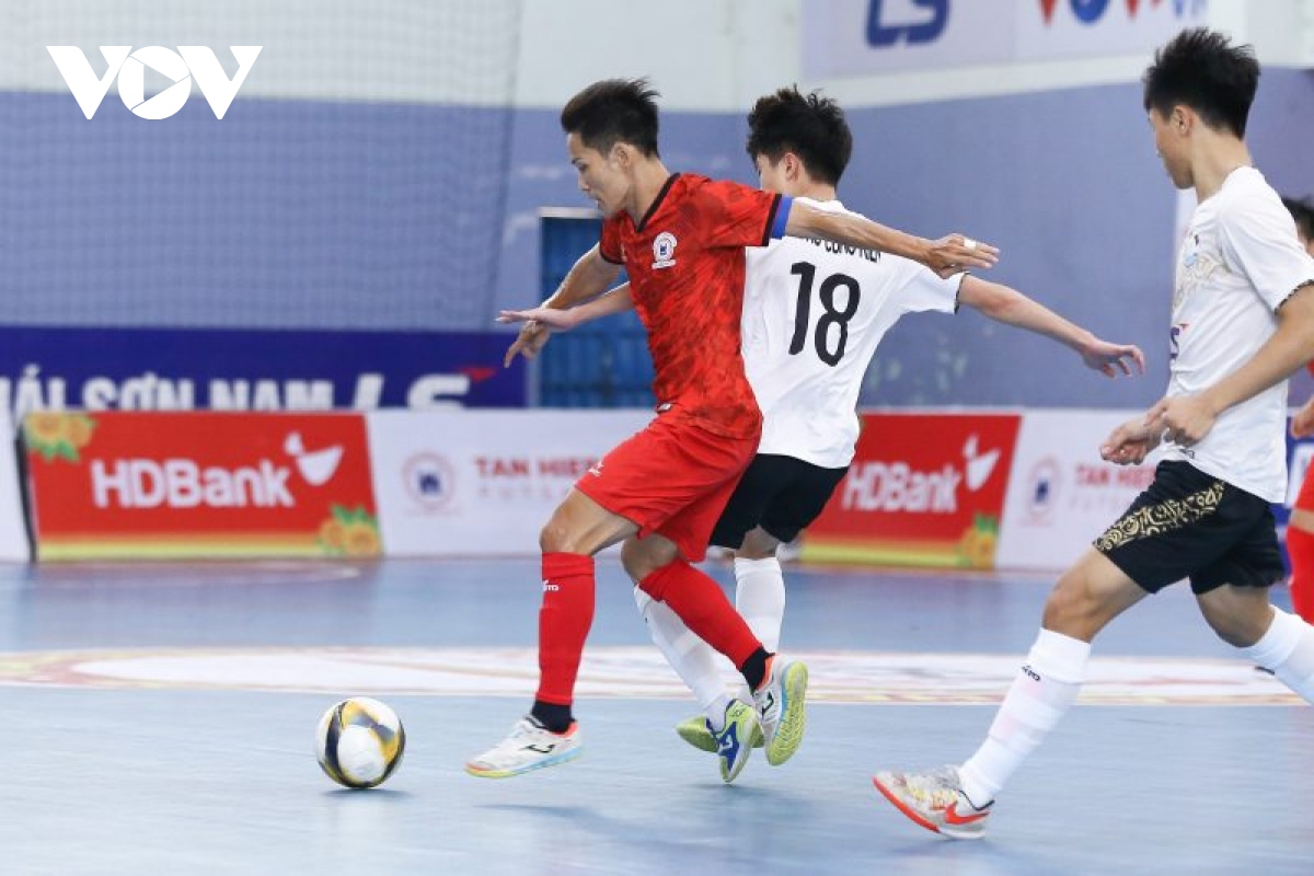 ket qua futsal hdbank vDqg 2023 tan hiep hung va thai son nam cung thang hinh anh 1