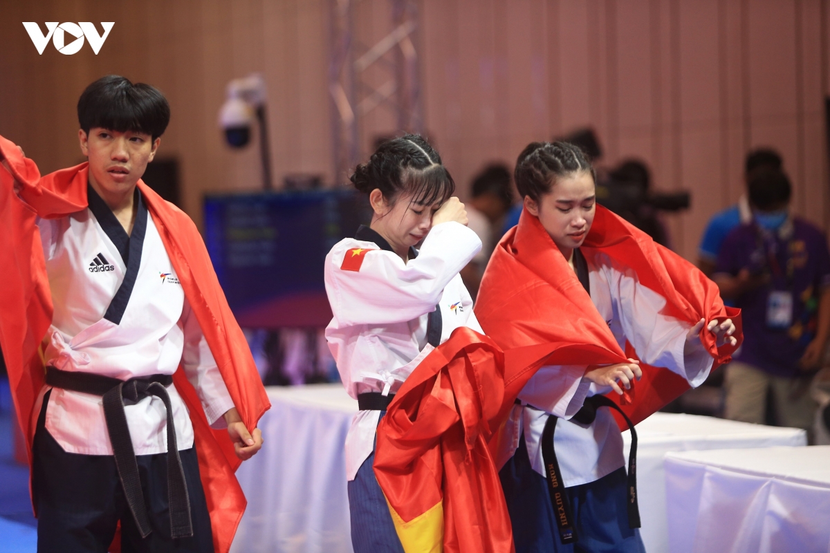  hot girl teakwondo bat khoc khi gianh hcv kich tinh o sea games 32 hinh anh 7