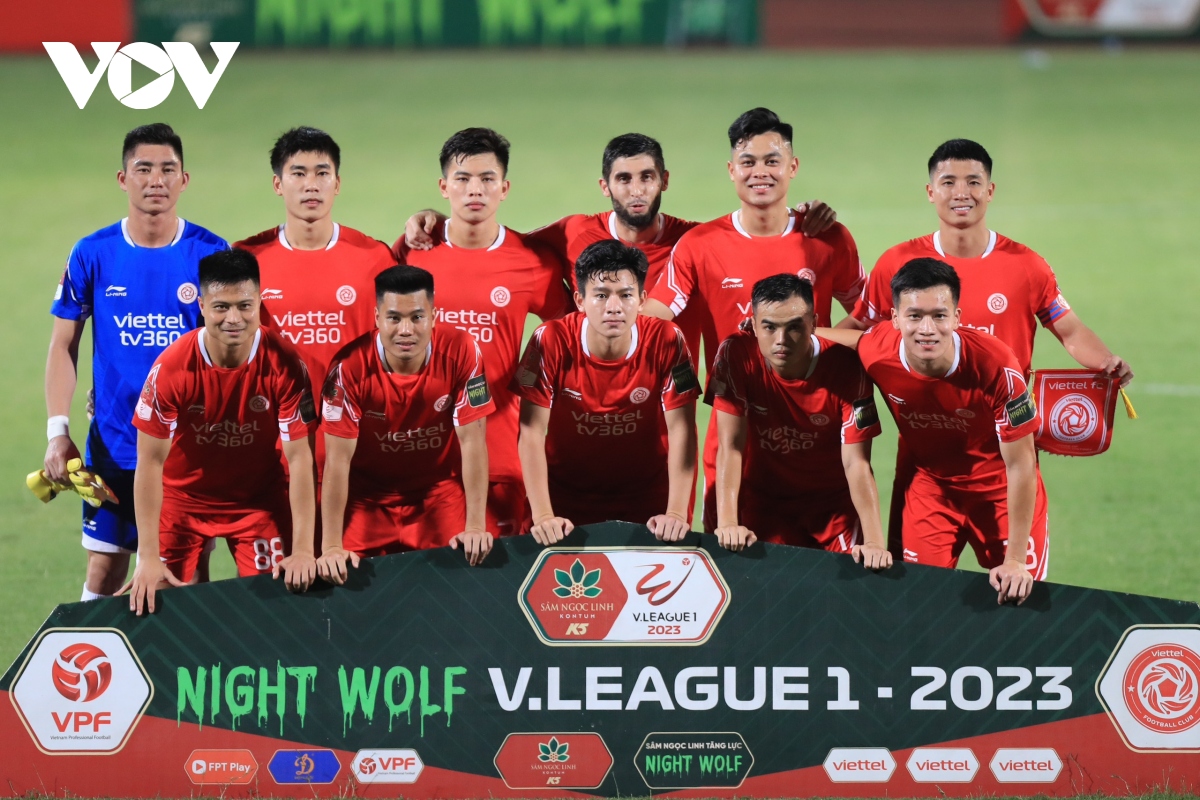 viettel fc co quyen tu quyet trong cuoc dua vo dich v-league 2023 hinh anh 1