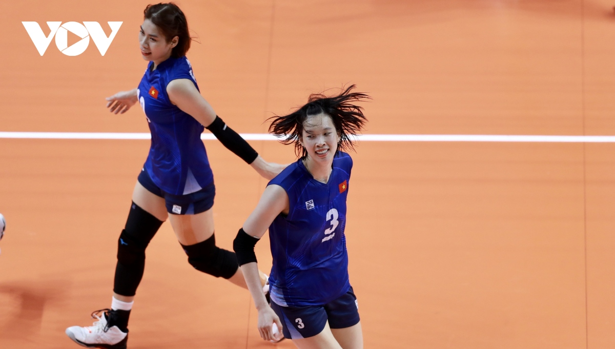 bong chuyen nu viet nam suyt lam nen dieu chua tung co o chung ket sea games hinh anh 1