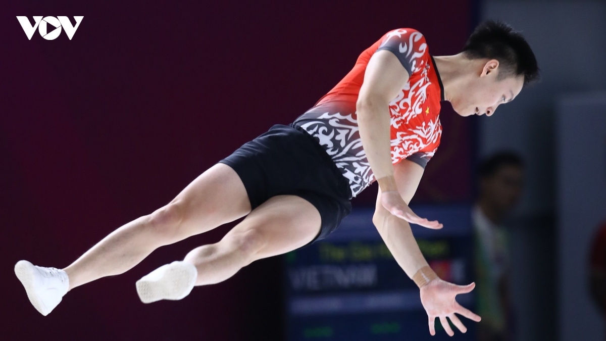 aerobic viet nam thong tri sea games 32 trong ngay thi dau dau tien hinh anh 1