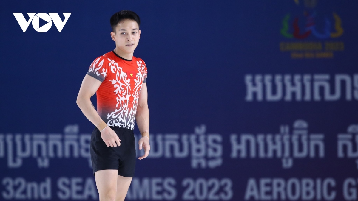 Aerobic Việt Nam đại thắng tại ngày đầu SEA Games 32
