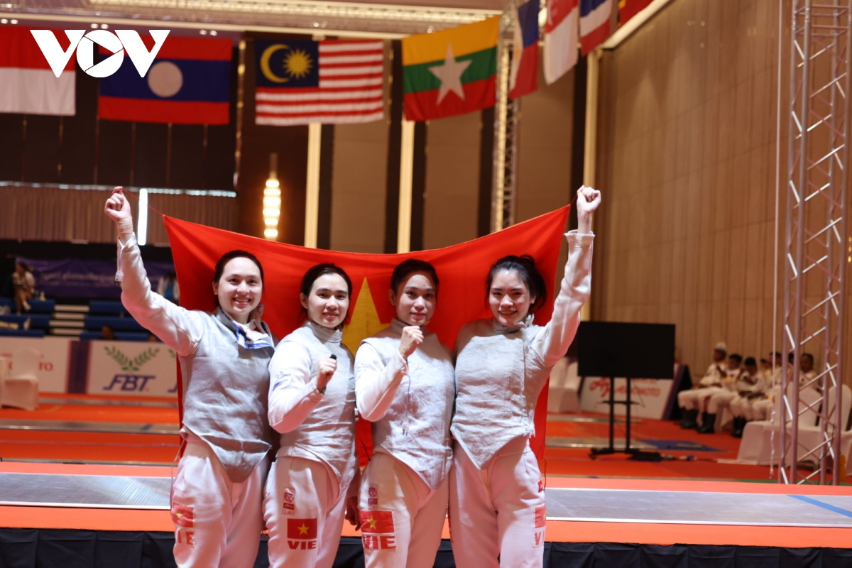 sea games 32 ngay 15 5 Dt nu viet nam lan thu 4 lien tiep gianh hcv hinh anh 7