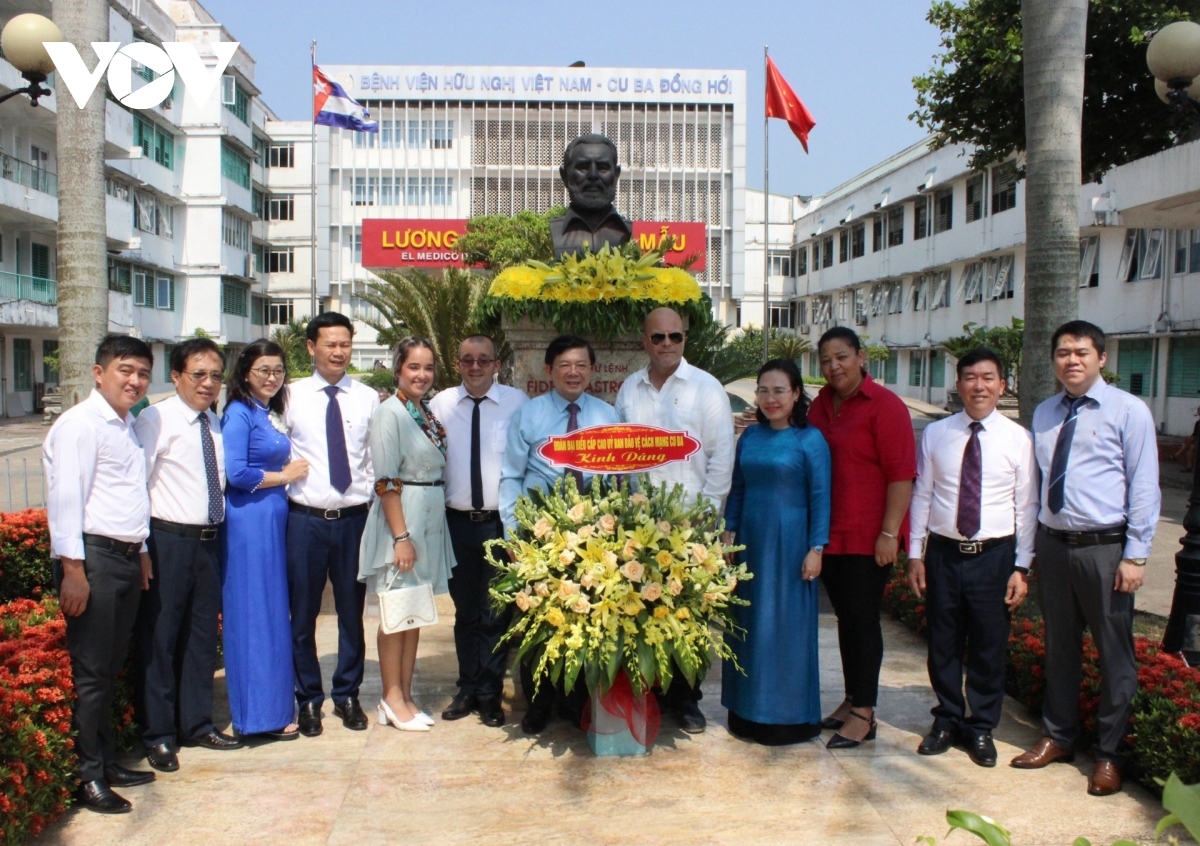 Đoàn Đại biểu cấp cao Ủy ban bảo vệ cách mạng cuba thăm tỉnh quảng bình hình ảnh 2 Doan Dai bieu cap cao Uy ban bao ve cach mang cuba tham tinh quang binh hinh anh 2