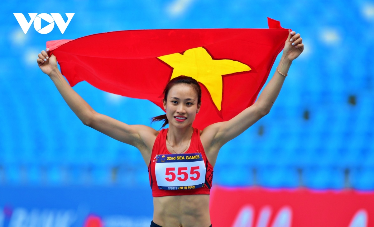 VĐV xinh đẹp của Việt Nam khóc nức nở lần đầu giành HCV ở SEA Games