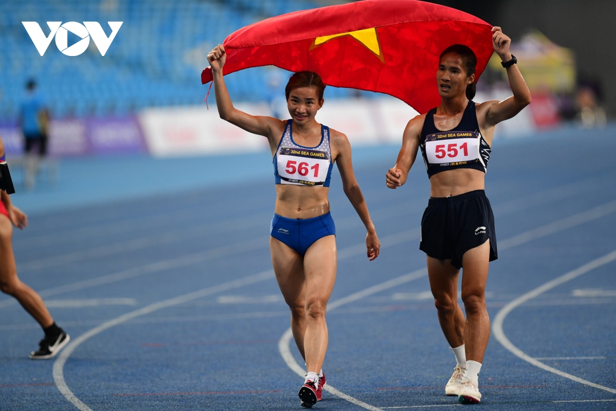 nguyen thi oanh lam nen hat-trick hcv phi thuong tai sea games 32 hinh anh 9