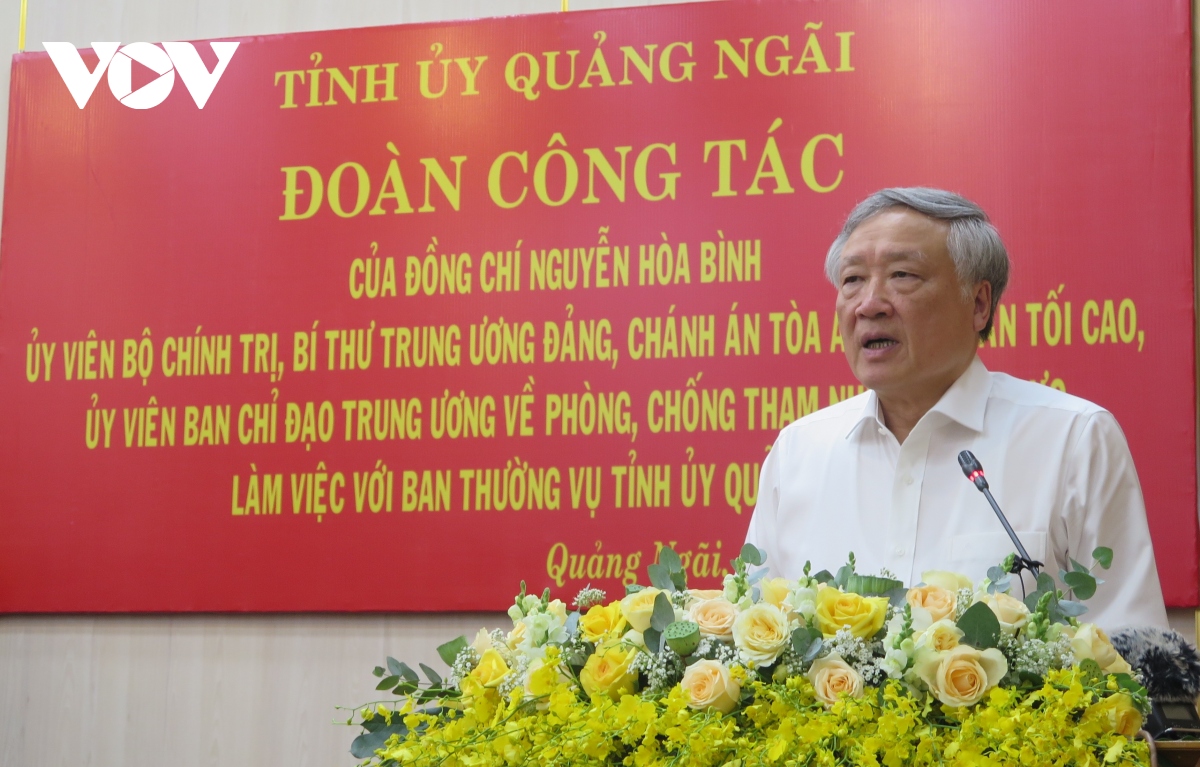 kiem tra cong tac phong chong tham nhung, tieu cuc tai quang ngai hinh anh 2