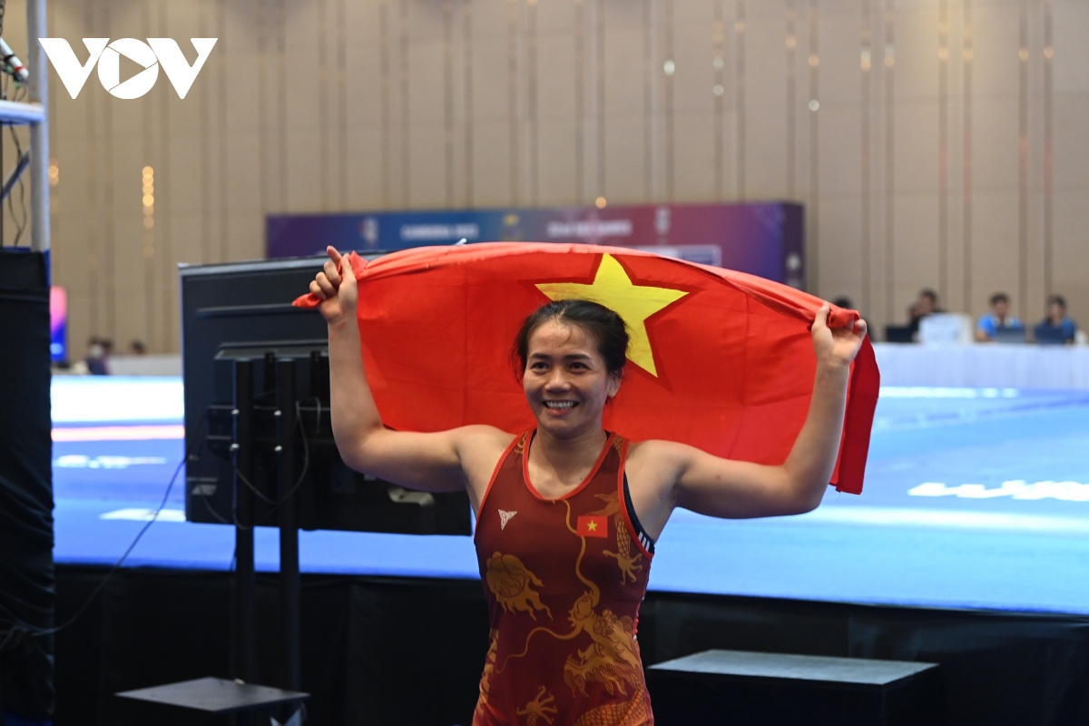 sea games 32 ngay 15 5 Dt nu viet nam lan thu 4 lien tiep gianh hcv hinh anh 11