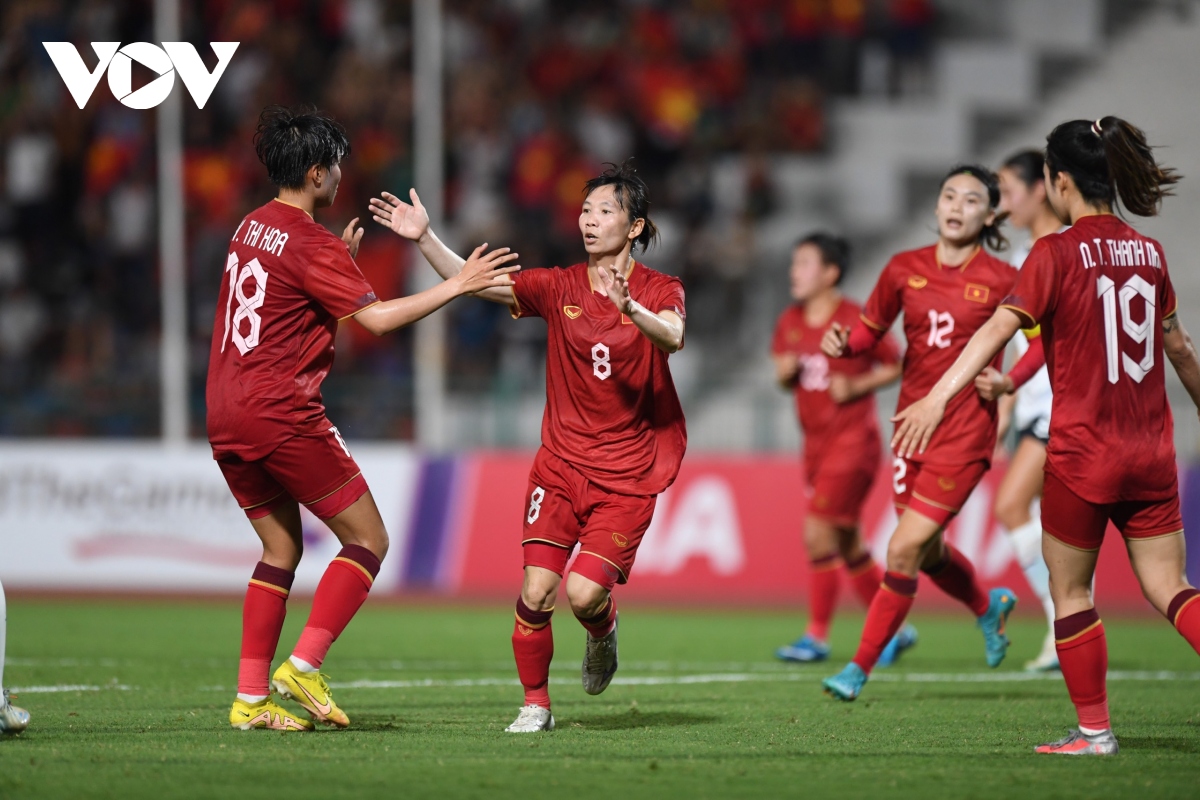 Tường thuật ĐT nữ Việt Nam vs ĐT nữ Campuchia bán kết SEA Games 32