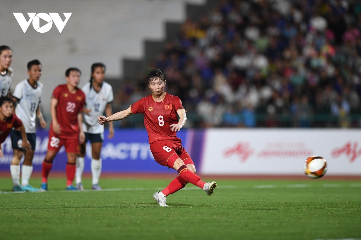 ket qua bong da sea games 32 ngay 12 5 Dt nu viet nam thang nhan Dt nu campuchia hinh anh 9