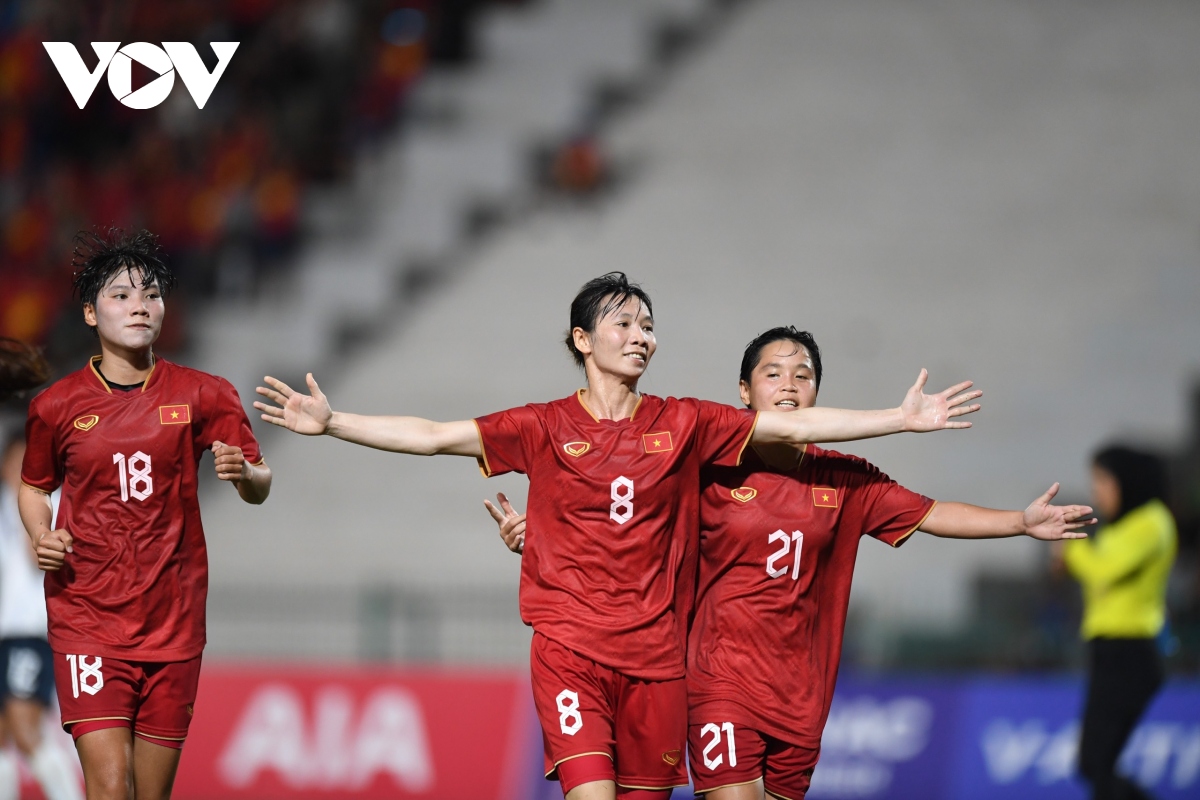 ket qua bong da sea games 32 ngay 12 5 Dt nu viet nam thang nhan Dt nu campuchia hinh anh 11