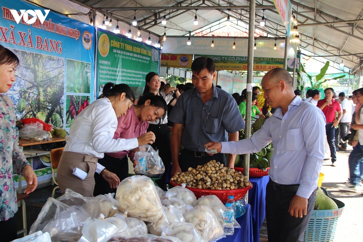 nong dan ba ria - vung tau dua sau rieng, bo, ca phe ra cho nong san hinh anh 4