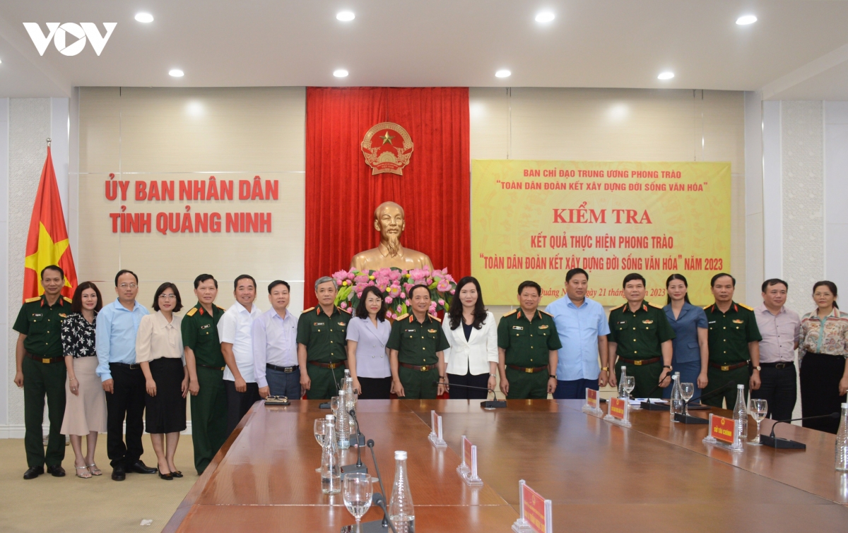 kiem tra phong trao toan dan doan ket xay dung doi song van hoa tai quang ninh hinh anh 2
