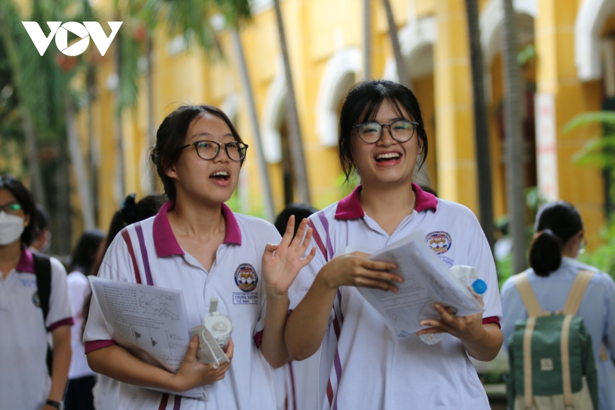 Thí sinh nhận xét đề thi có sự phân hóa cao