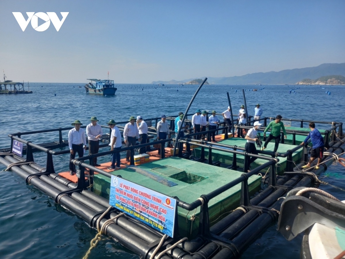 Nuôi biển công nghiệp gắn bảo vệ môi trường, tích hợp phát triển đa ngành