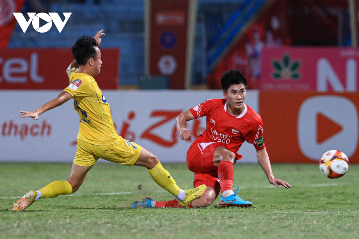 ket qua vong 10 v-league 2023 ngay 1 6 viettel fc thang tung bung 3 sao truoc slna hinh anh 7