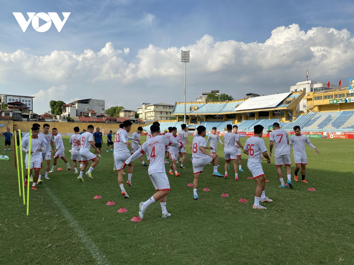 Viettel FC "luyện công" chuẩn bị cho đại chiến với Nam Định