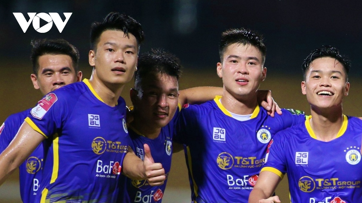 nhan dinh ha noi fc vs hai phong fc nha vua but toc hinh anh 1