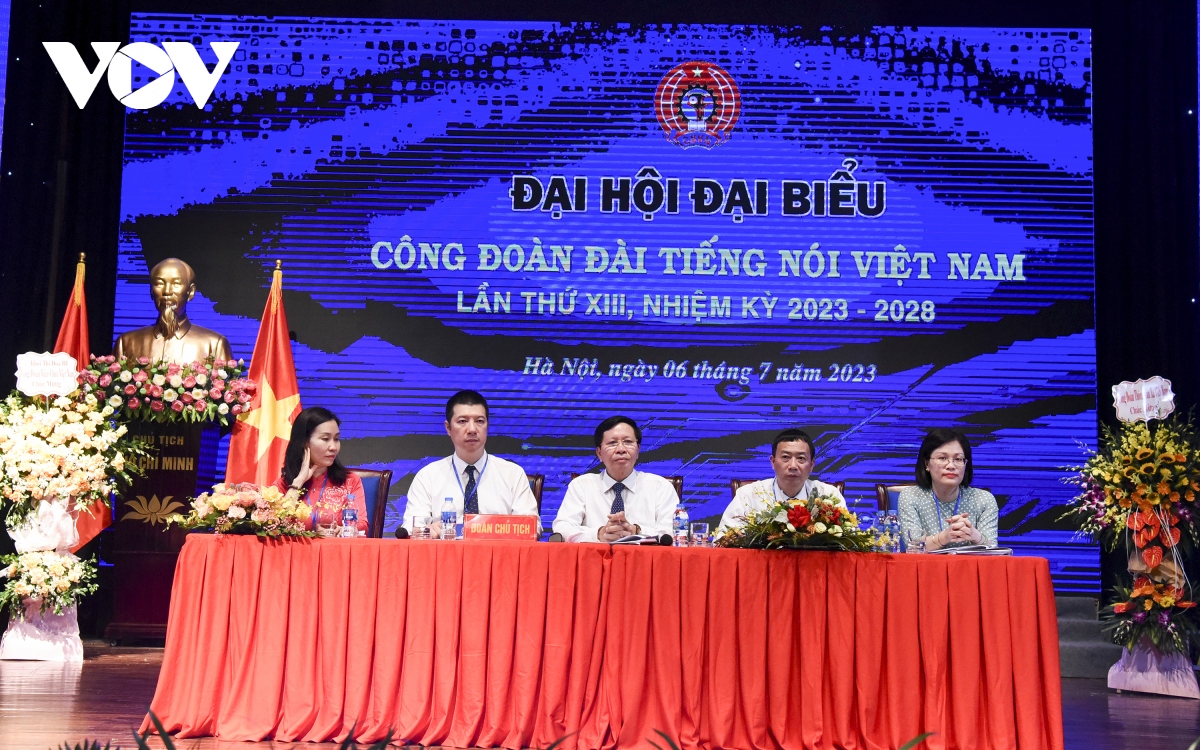 Dai hoi cong doan vov lan thu xiii, nhiem ky 2023-2028 thanh cong tot dep hinh anh 1