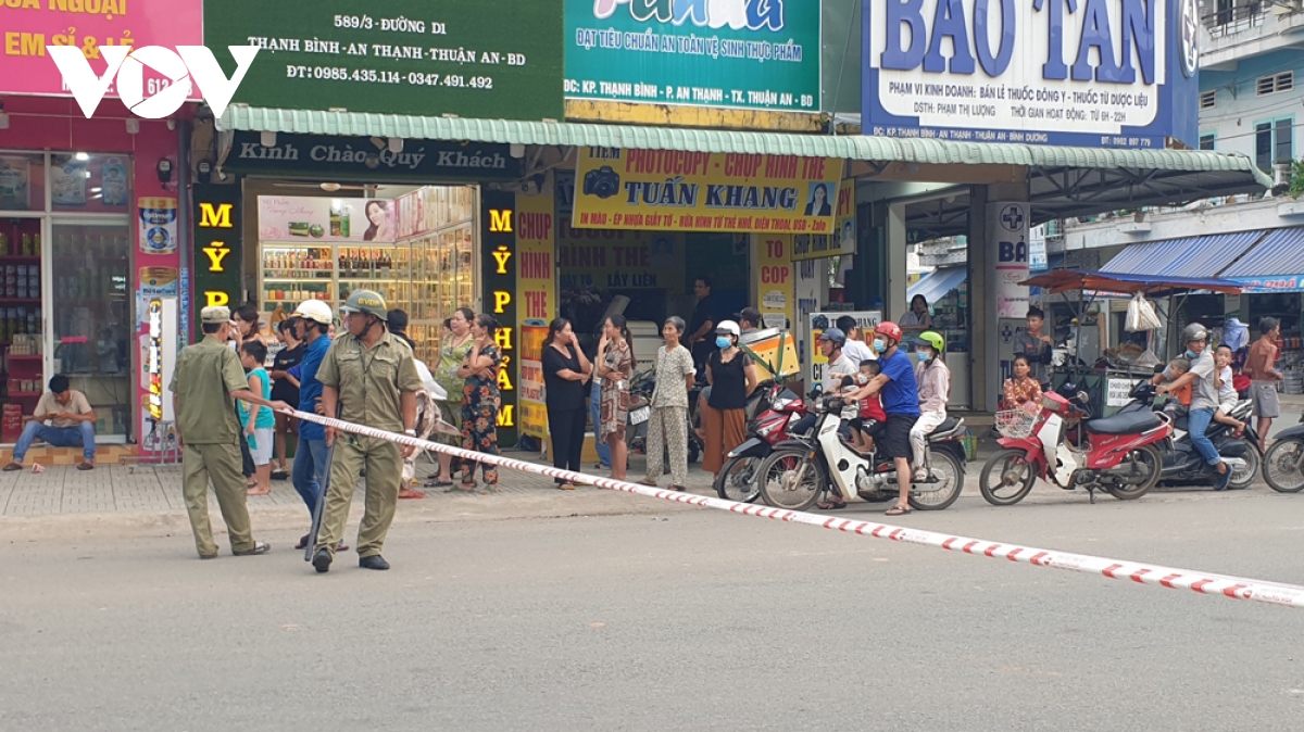 truy tim nghi pham cat co nguoi phu nu ban ca o binh duong hinh anh 1